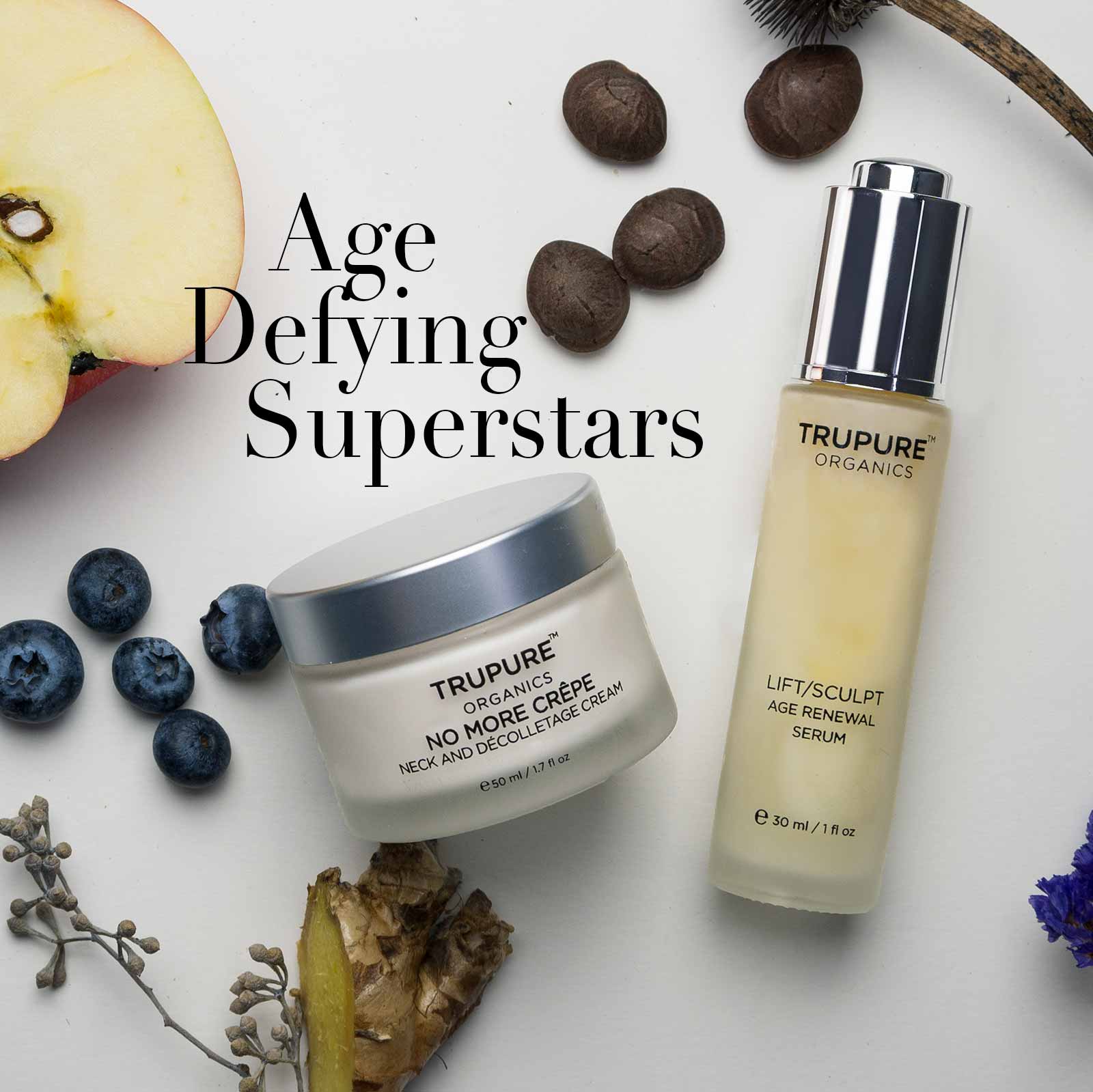 Age-defying serums and cream superstars